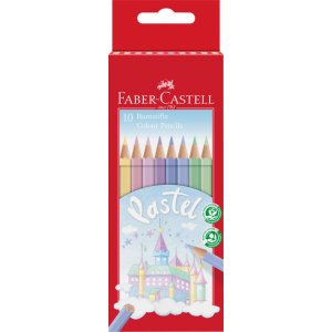 Farveblyantst - Faber-Castell - Pastel sekskantet