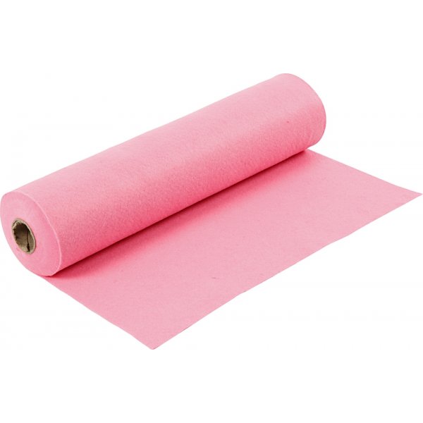 Hobbyfilt - rosa - 5 m Hobbyfilt - rosa - 5 m