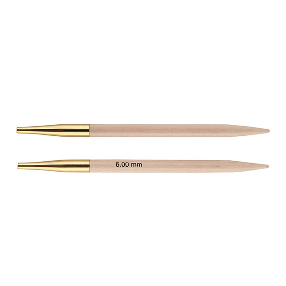 Ändstickor Basix Birch - Kort/4.00 mm - Ändstickor, Stickor, Stickning, Sticka & virka