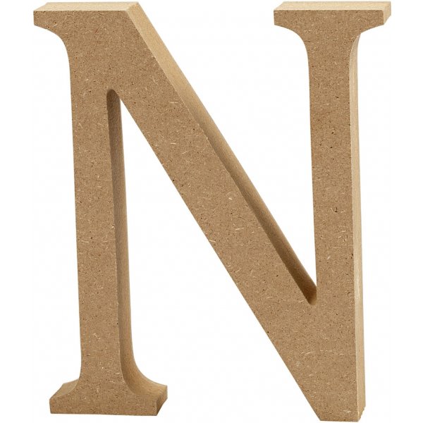 Bokstav - 8 x 1,5 cm - N Bokstav - 8 x 1,5 cm - N