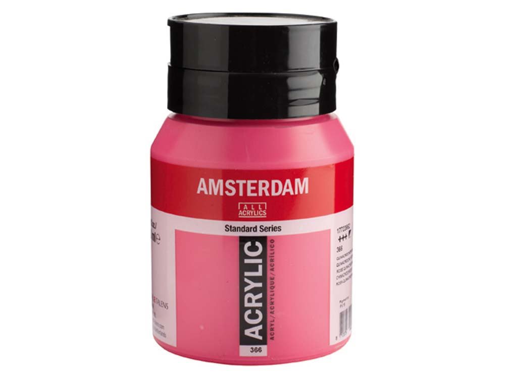 Amsterdam Akrylmaling 500 ml - Quinacridone Rose - Akrylfarver, Kunstnerfarver