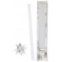Stjrnstrimlor - vit - 11,5 cm - 100 strimlor