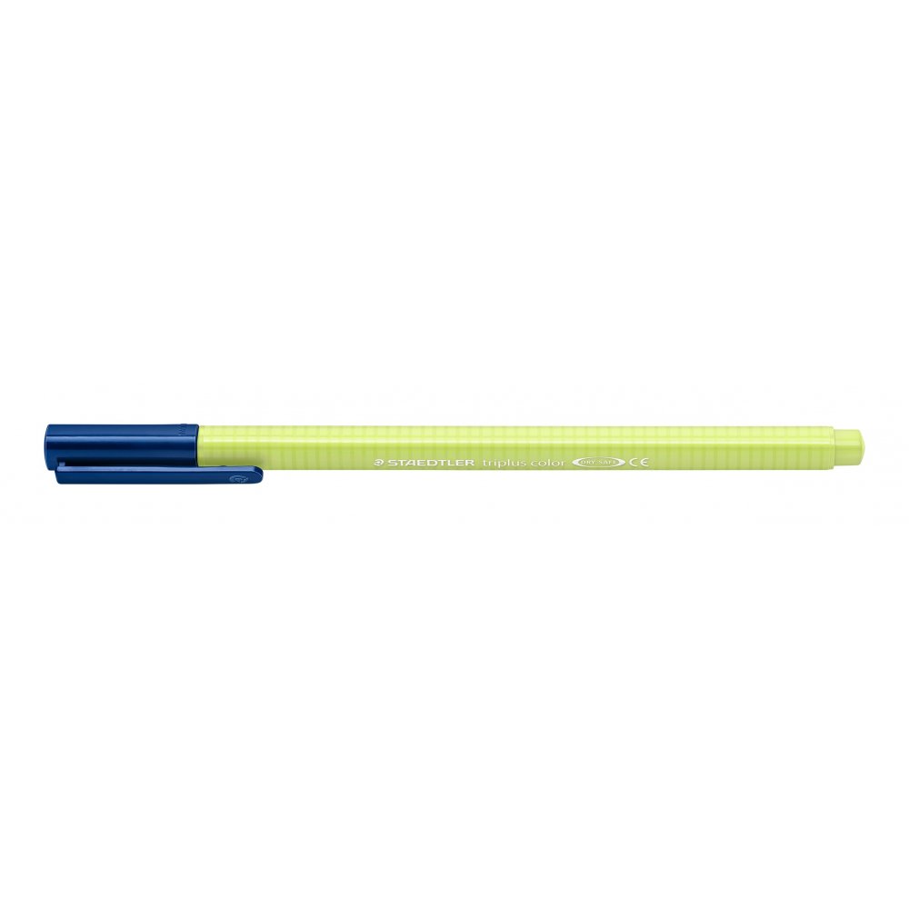 Fiberspidspen Triplus Color 1 mm - Limegrøn - Fiberpenne, Penne, Penne, kridt & tusch
