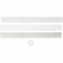 Materialsett Rosetter Vivi Gade Design 8 cm 6 stk - Blandede design Materialsett Rosetter Vivi Gade Design 8 cm 6 stk - Blandede design
