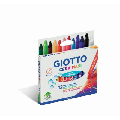 Voksfarver Giotto Cera Maxi - 12-pak