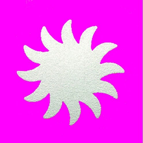Figurstansejern Mini ~ 1,6 cm - Sol - Figurstanser, Hulværktøj, Håndværk