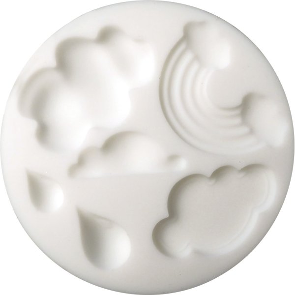 Silikonform moln ø7 cm Silikonform moln ø7 cm
