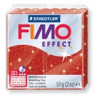 Modellera Fimo Effekt 57g - Glitterröd Modellera Fimo Effekt 57g - Glitterröd