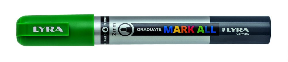Mark All 2 mm Sap green - Lyra Mark All, Markers, Penner, Penner, fargestifter og blekk