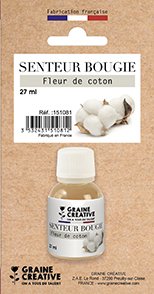 Doftolja till ljus med bomullsblommor, 27 ml Doftolja till ljus med bomullsblommor, 27 ml