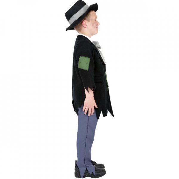 Lurig viktoriansk barn maskeraddräkt - Ålder 4-6 år Lurig viktoriansk barn maskeraddräkt - Ålder 4-6 år