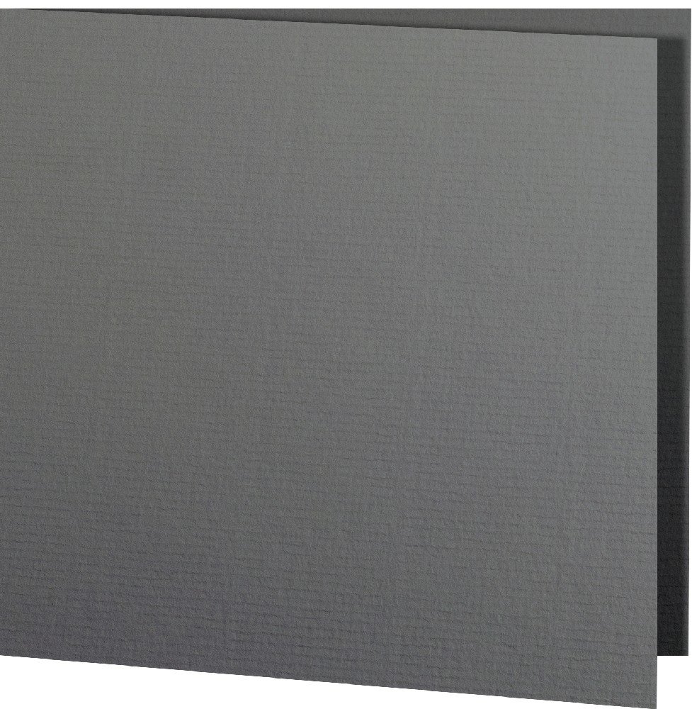 Papperix Firkantede Dobbelt Kort - 5-pak - Grå - 160x160 mm kort, Kort, Kort & kuvert, Scrapbooking, Håndværk