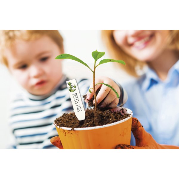 Kit f�r krympplastetiketter till v�xter