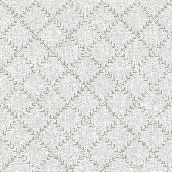 Vaxduk med Leafy motiv - Gr�n/vit