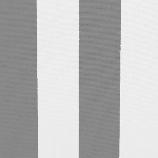 Markisestof Caribien Stripe - 503 - Grå - Markisestof, Stof