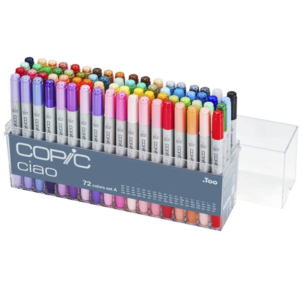 Copic Ciao set - 72 pennor - Set A