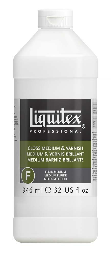 Medium Blank Liquitex 946 ml - Akrylmedier, Malermedium, Fernis og kunstner medier til kunstmaling