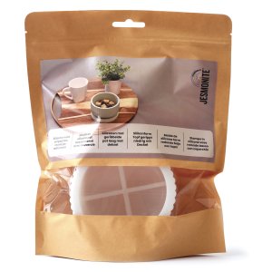 Silikonform rund burk med lock, randig, 11 x 6 cm Silikonform rund burk med lock, randig, 11 x 6 cm