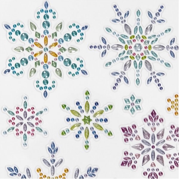 Diamond stickers - snöflingor Diamond stickers - snöflingor