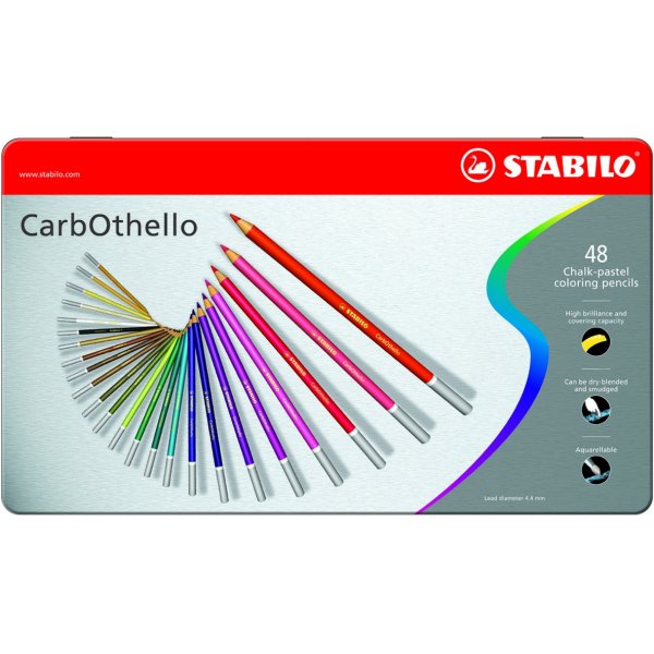 Frgpennor Carbothello Metallda - 48-pack