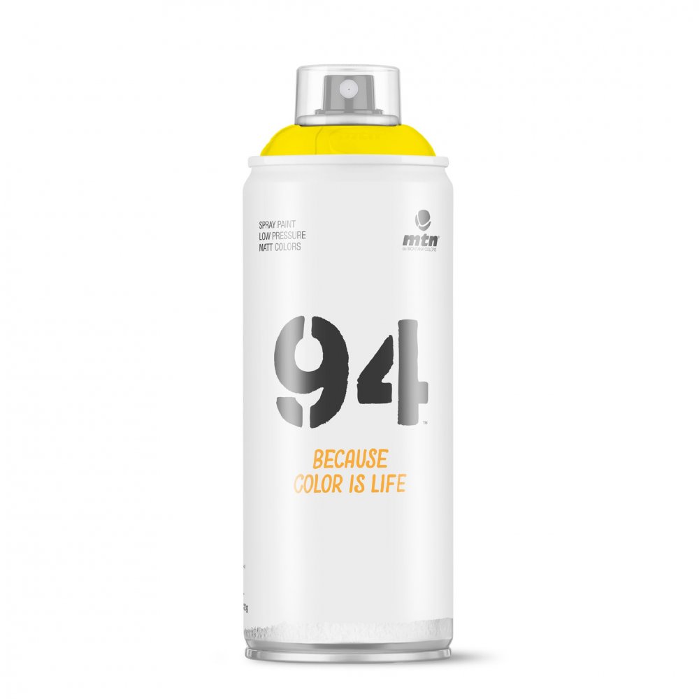 MTN 94 400ml - Fluorescent Yellow - Sprayburkar, Sprayfärg, Hobbyfärg