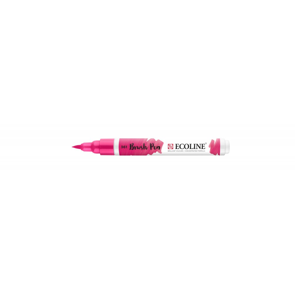 Penselpen Ecoline Brush Pen - Light Rose (361) - Fiberpenne, Penne, Penne, kridt & tusch