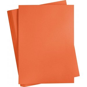 Frgad Kartong - orange - A2 - 180 g - 100 ark