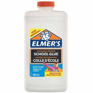 Hvid flydende lim - 945 ml - Slime, Hobbyartikler til børn, Hobbymateriale, Håndværk