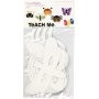 TeACH Me - Insektsmasker - vit - 16 st