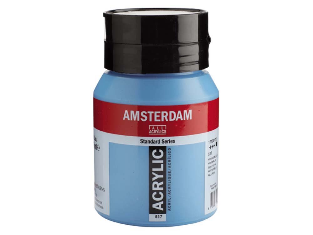 Amsterdam Akrylmaling 500 ml - Kongeblå - Akrylfarver, Kunstnerfarver