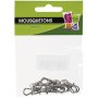 10 metallkarbinhakar 23 x 16 mm 10 metallkarbinhakar 23 x 16 mm