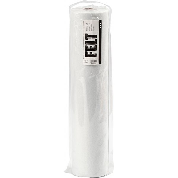 Hobbyfilt - vit - 5 m Hobbyfilt - vit - 5 m