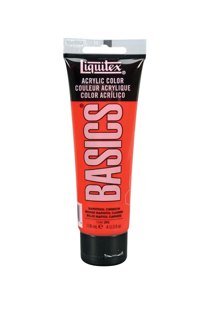 Akrylfärg Liquitex 118 ml - 292 Naphtol crimson - Akrylfärger, Konstnärsfärger