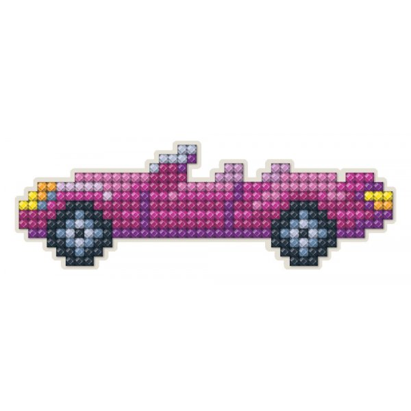 DiamondArt Magnet 10,3x3,5 cm - Cabriolet