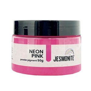 Jesmonite neonpigmentpulver 50 g rosa Jesmonite neonpigmentpulver 50 g rosa