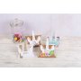 Presentaskar berlingot kraft 7,7 x 12,3 cm - 6 st
