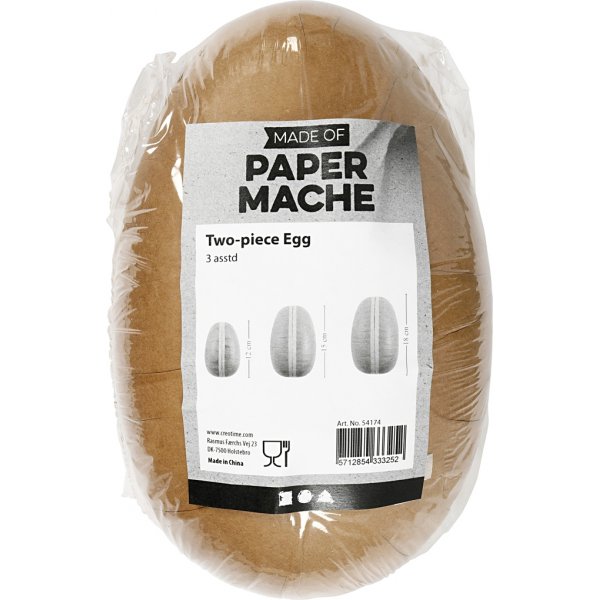 Tvådelade ägg - 3 st Tvådelade ägg - 3 st