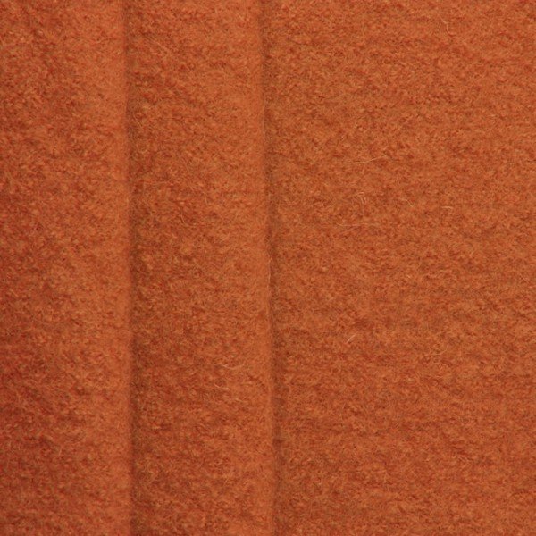 100% Kokad ull Terrakotta - 140 cm - 100% ull, Ulltyg, Tyger