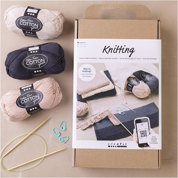 Start DIY Kit Stickning Start DIY Kit Stickning