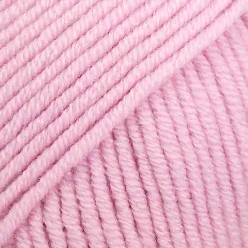 DROPS Big Merino Mix garn - 50g - Ljus rosa (16)