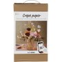 DIY Kit Crepe Paper - Bukett