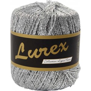 Lurex Garn - silver - 25 g
