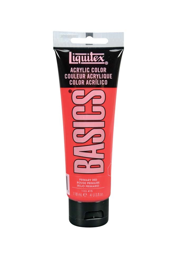 Akrylfärg Liquitex 118 ml - 415 Primary Red - Akrylfärger, Konstnärsfärger