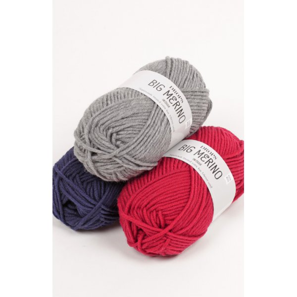 Drops Big Merino garn - 50g (ca 20 olika färgval) Drops Big Merino garn - 50g (ca 20 olika färgval)