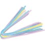 Piprensare pastellf�rger 8 mm, 50 cm, 10-pack