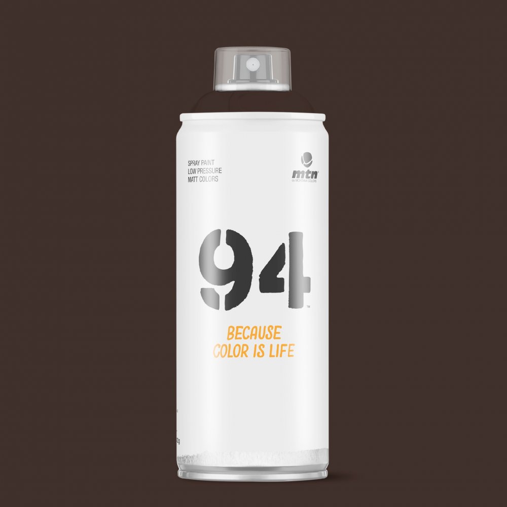 MTN 94 400 ml - RV-35 Chocolate Brown - Spraybokser, Spraymaling, Hobbymaling