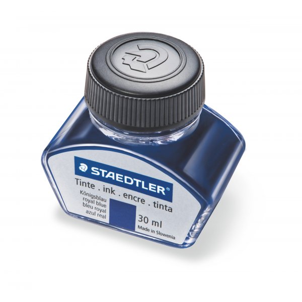 Blekkflaske 30ml - Bl-svart