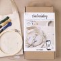 Start DIY Kit Broderi - Blomster