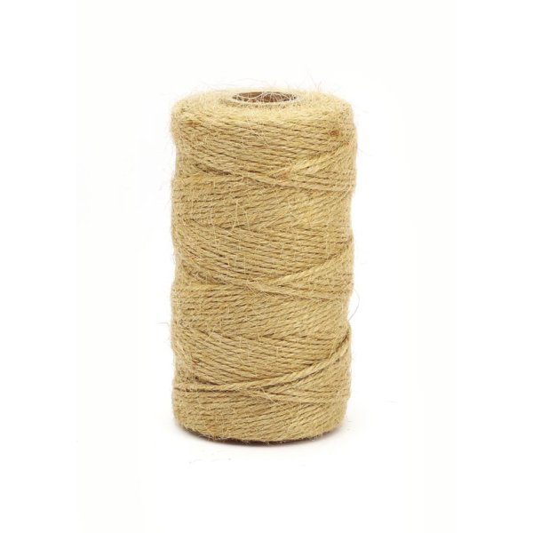 Jutesnöre natur 2 mm x 100 m Jutesnöre natur 2 mm x 100 m