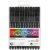 Colortime Fineliner Marker - svart - 12 stk